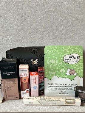 Beauty and Skincare Bundle The Crème Shop Colorgram Esfolio Revolution NWT